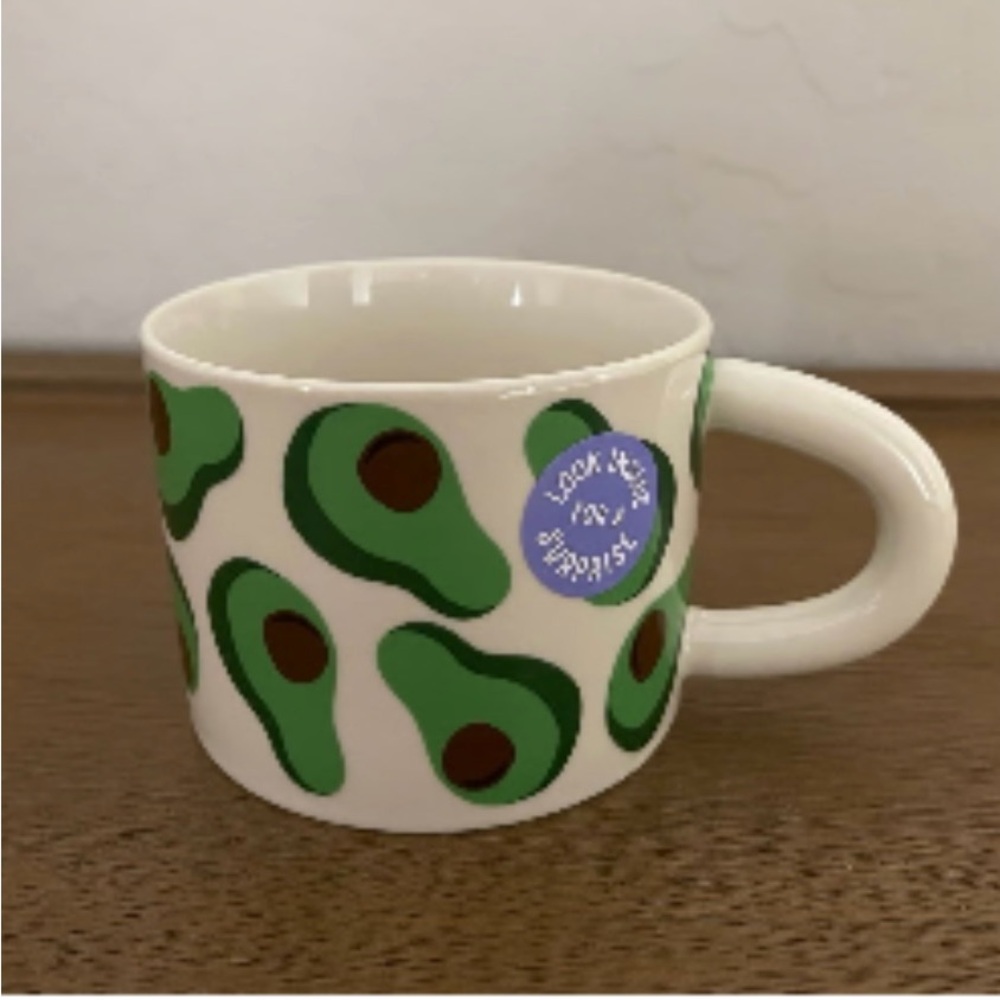 Avocado Patterned Mug